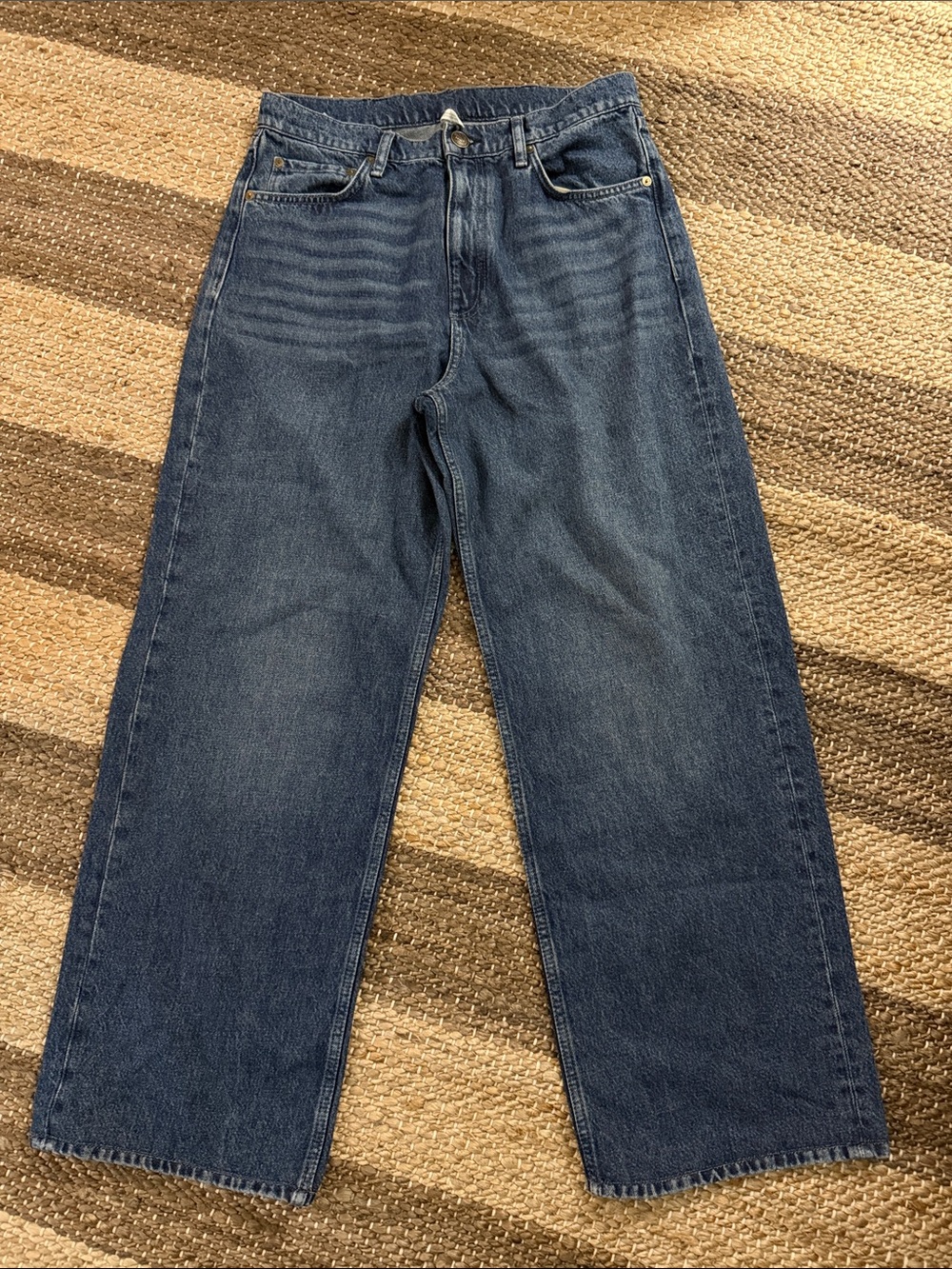 Rag & Bone Shea High Rise Full Length Relaxed Straight Size 29